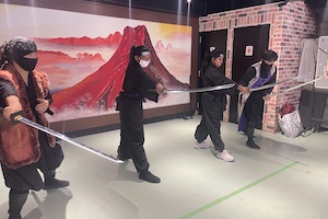 修学旅行向け忍者侍ショー・体験