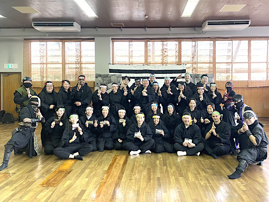 忍者チームビルディング